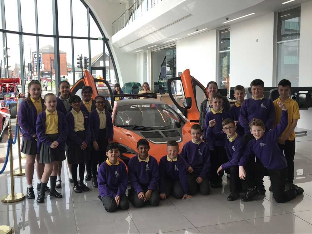 The Ferns Primary Academy students inspired to become engineers through virtual Formula One racing